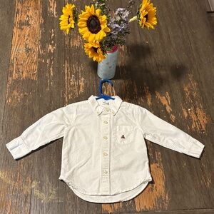 Baby GAP 18-24mo Tdlr White Button Down Shirt- Extremely Classy! Exclt Condition